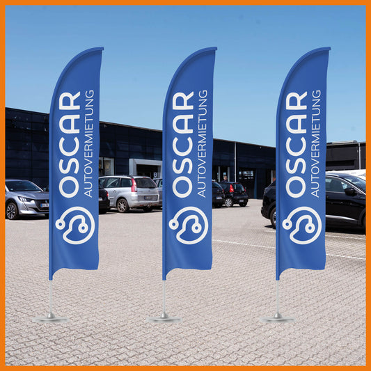 Beachflag komplett