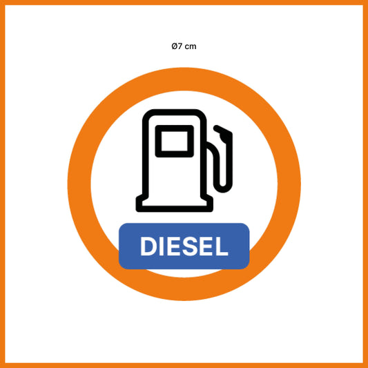 Diesel-Aufkleber (5 Stück)