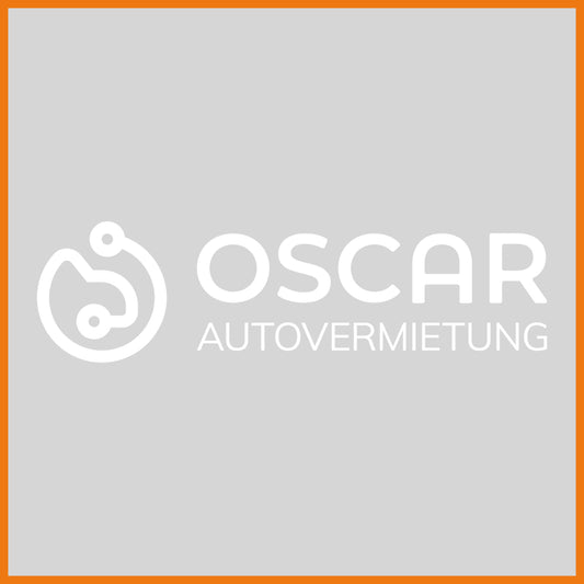 Konturaufkleber mit weißem Logo